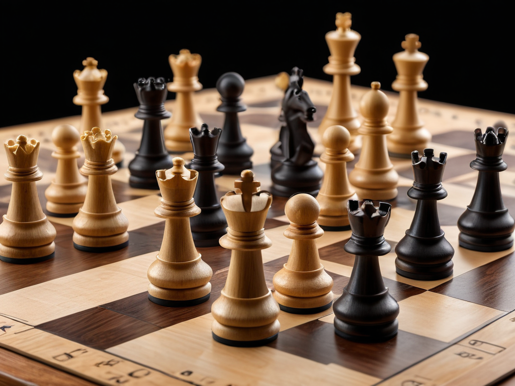 战术板上摆放的棋子与比赛数据分析示意画面